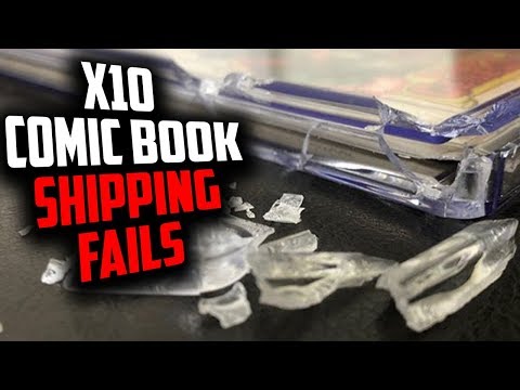 Top 10 Comic Book Shipping Fails
