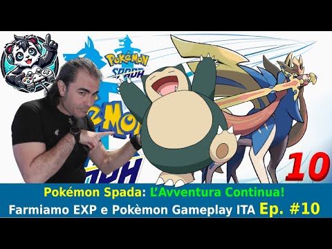 ✨Pokémon Spada: L’Avventura Continua! Farmiamo Exp e Pokèmon Terre Selvagge - Gameplay ITA Ep. 10 🎮🐾