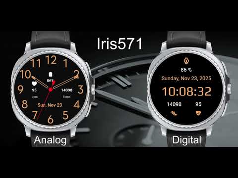 Iris571 Analog Digital Watch
