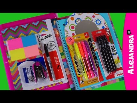 2013-14年のバック・トゥ・スクール用品大集合 - ドルツリーでの買い物 (3/1) (Back to School Supplies Haul 2013-14 - Shopping at Dollar Tree (Part 1 of 3))