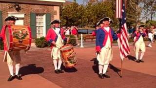 Spirit of America Fife & Drum Corps at Epcot