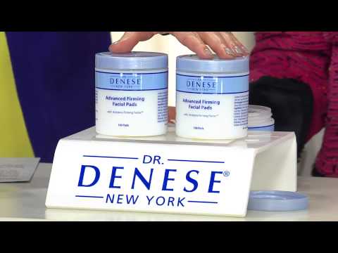 Dr. Denese Set of Two 100-ct Firming Facial Pads with Sandra Bennett