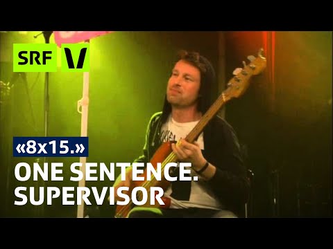 One Sentence. Supervisor live im Salzhaus Brugg | 8x15 | SRF Virus