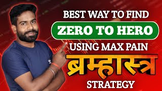Zero to Hero Strategy on Expiry Day Using Max Pain thumbnail