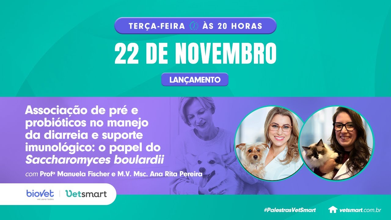 Associação de pré e probióticos no manejo da diarreia e suporte imunológico