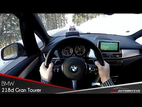 BMW 218d Gran Tourer POV Test Drive + Dynamic Presentment