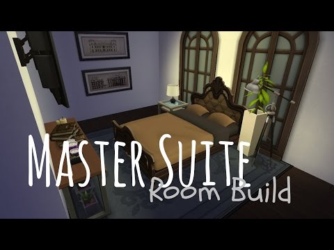 The Sims 4 Room Build - Master Suite (w/ bathroom)