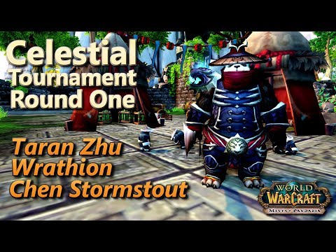 Celestial Tournament First Round Chen Stormstout Wrathion & Taran Zhu Warcraft Pet Battle