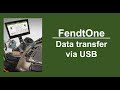 FendtOne Data transfer via USB