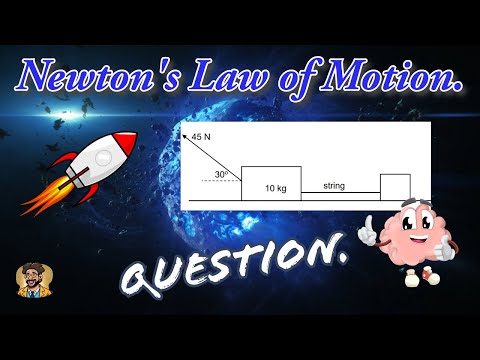 Question on Newton's Law of Motion (Grades 11 & 12). Question 2, CT NCP 2024