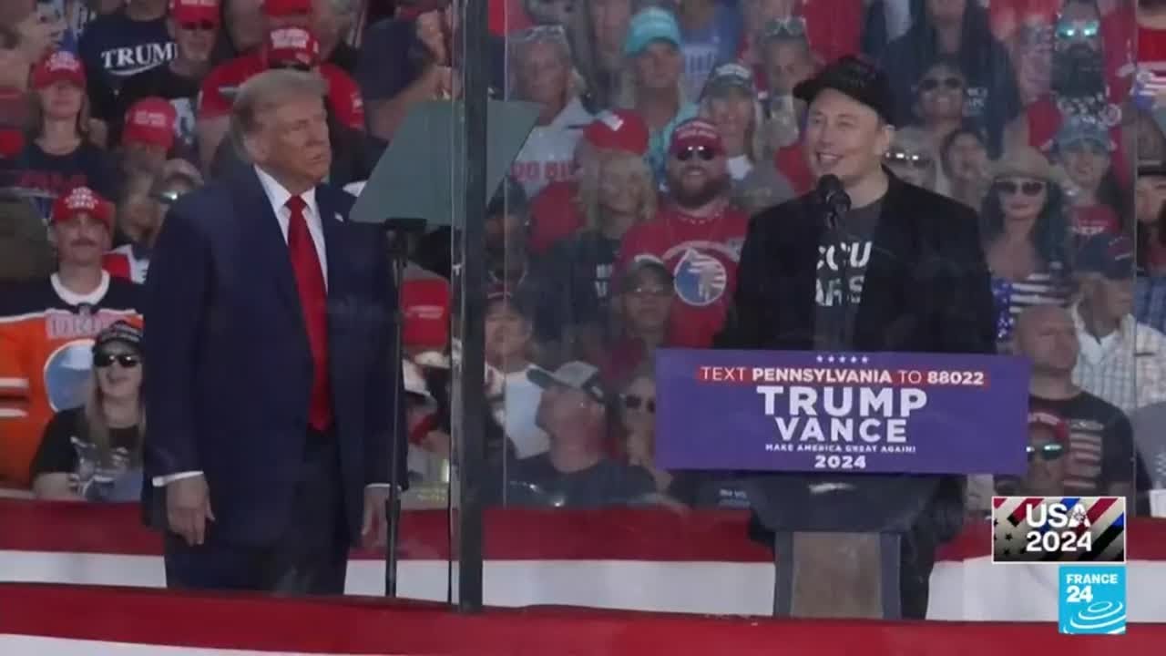 Donald Trump vuelve a Pensilvania, tres meses después de sufrir un atentado • FRANCE 24 Español