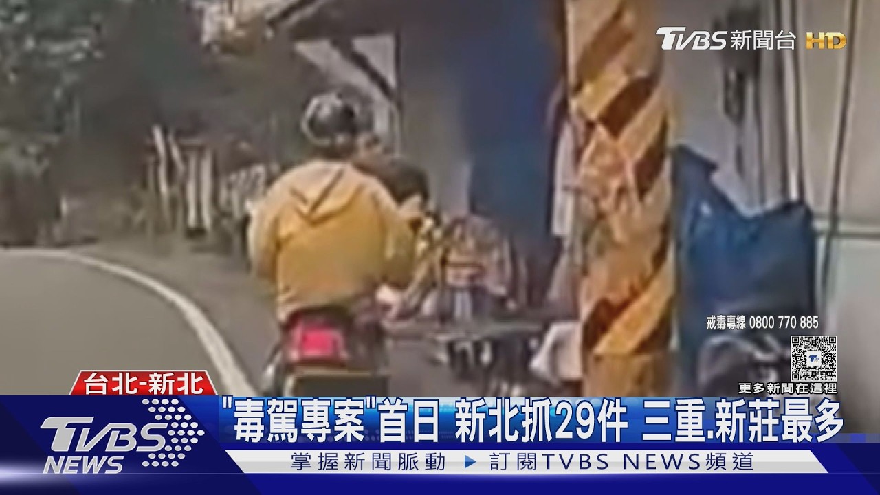 影音／北市嚴打毒駕！首日動員500警力　查獲販毒、持毒共19件