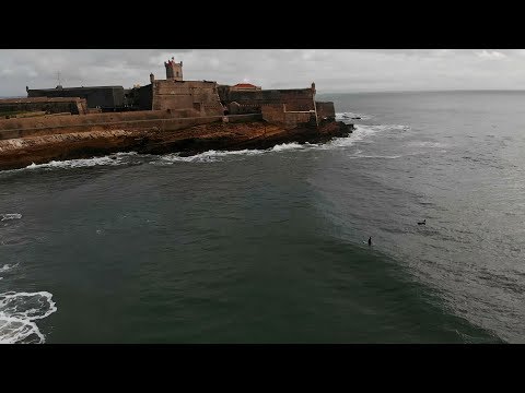Praia de Carcavelos Surf (Dezembro 2018 "Drone footage_djimavic")