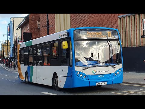 Journey on Route 12 | SN63VVJ/36974 - Stagecoach North East: ADL E20D/ADL Enviro 200