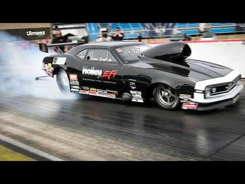 WICKED '67 CAMARO! JOHN SCALI JR. 665CI EFI BBC '67 SS CAMARO TESTING AT RT66