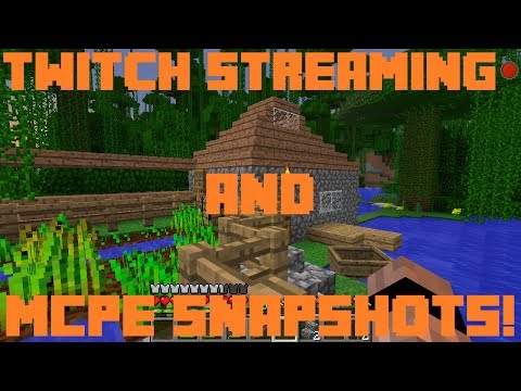 mcspotlights - Minecraft Weekly News: 100th Episode, Intergrated Twitch Streaming & MCPE Snapshots!