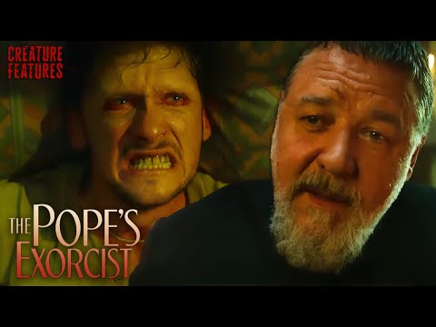 Exorcism With A Pig - Russell Crowe | The Pope's Exorcist | Creature Features