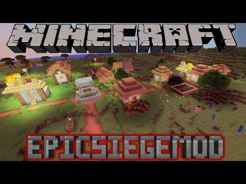 Epic Siege Mod Minecraft Showcase! (1.20.1)
