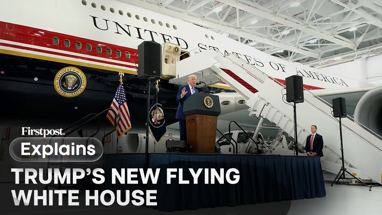 The World's Most Luxurious Plane? Trump Unveils New $400M Air Force One Gifted by Qatar |FP Explains