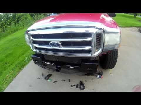 2002 F250 & F350 Front Receiver Hitch Install