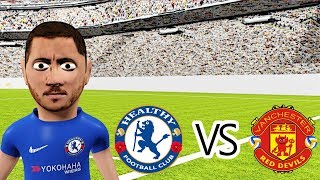 Chelsea vs Manchester United 1-0 | FA CUP FINAL (cartoon highlights)
