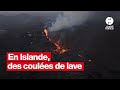 Une nouvelle éruption volcanique spectaculaire en Islande