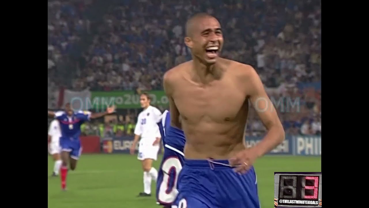 GOLDEN GOAL of David Trezeguet (France) v Italy at 103 / UEFA Euro 2000 final