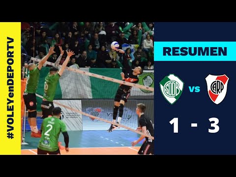 Defensores de Banfield 1-3 River - RESUMEN - Semifinal - Juego 3 - División de Honor Masculina