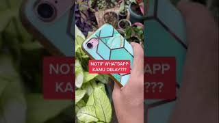 Download lagu TRICK IPHONE || CARA ATASI WHATSAPP DELAY❗️❗️ mp3