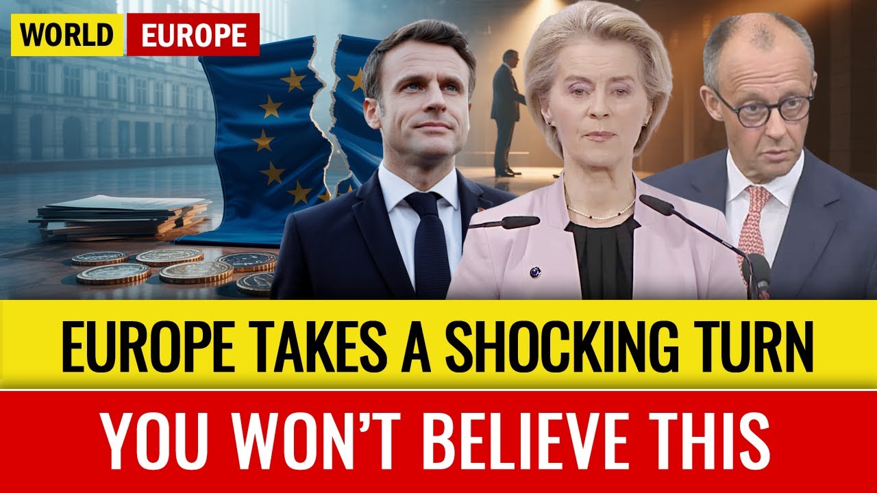 Europa przyjmuje szokujący obrót. Nie uwierzysz.
