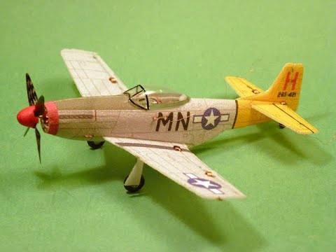 Retracts in a 1:96 scale P-51D Mustang