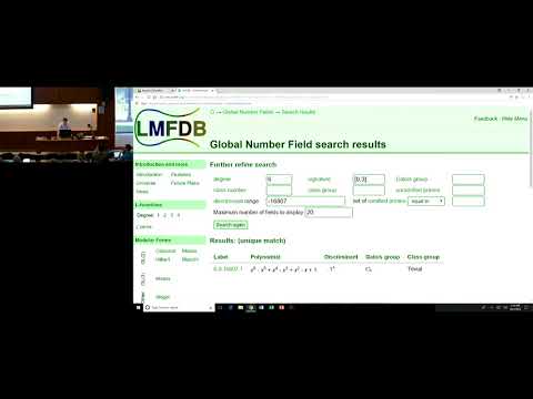 CTNT 2018 - "Computational Number Theory" (Lecture 4) by Harris Daniels