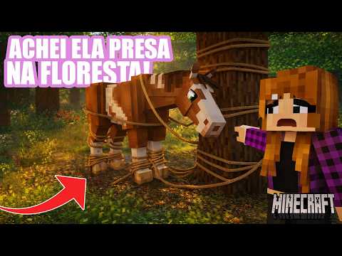 COMO ASSIM?! ROUBARAM MEU CAVALO! ! Minecraft Fazenda