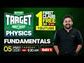 TARGET NEET 2027 PHYSICS FUNDAMENTALS DAY 1 Xylem NEET