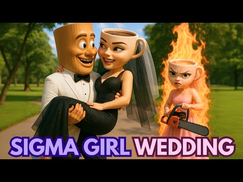 WEDDING WAR - SIGMA GIRL BRIDE | Tung Tung Sahur x Ballerina Cappuccina [Sigma Boy Remix]