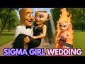 WEDDING WAR SIGMA GIRL BRIDE Tung Tung Sahur X Ballerina Cappuccina Sigma Boy Remix