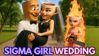 Download lagu WEDDING WAR - SIGMA GIRL BRIDE | Tung Tung Sahur x Ballerina Cappuccina [Sigma Boy Remix] mp3