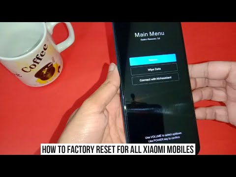 how to factory reset xiaomi redmi 9 prime note 9s poco f2 pro redmi k30 5G mi 10 pro 8a k20