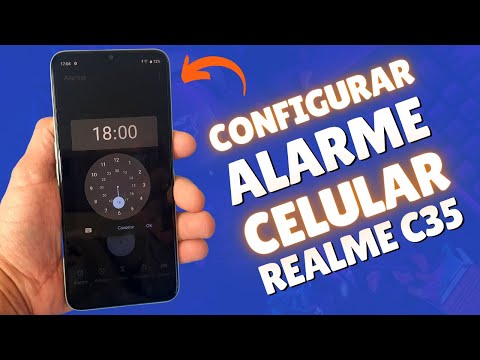 HOW TO SET UP AND USE THE ALARM (ALARM CLOCK) ON YOUR REALME C35 CELL PHONE