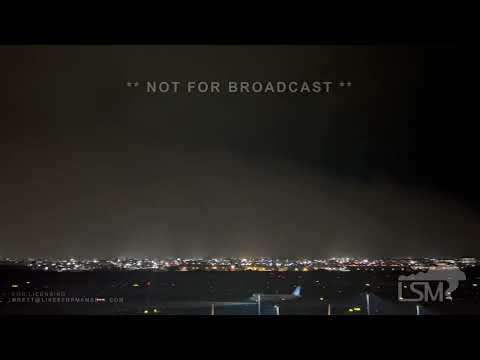 07-27-2023 Phoenix Arizona - Night Time Dust Storm