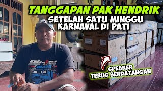 Download lagu PAK HENDRIK BUYS MORE SPEAKERS, Q&A AFTER RETURNING FROM PATI.. mp3