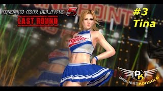 Dead or Alive 5: Last Round gameplay PS4 #3 - Tina