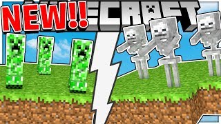 MEGA OP MODDED MINECRAFT MONSTER SKY ISLAND - THE NEW MONSTERS INDUSTRIES 3.0