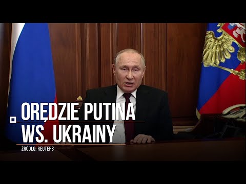 Orędzie Putina. Osobiście potwierdził kluczową decyzję ws. Ukrainy