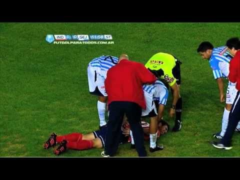 La caída de Penco. Independiente - Gimnasia. Fecha 15. Torneo Primera B Nacional. FPT