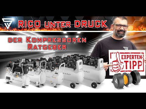 STAHLWERK - Kompressoren und Druckluft-Werkzeuge im Vergleich - Der große Pneumatik Test