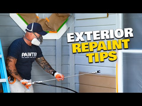 Painting a Home Exterior, DIY Tips From A PRO