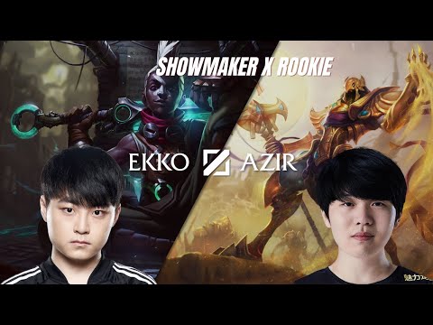 ROOKIE VS SHOWMAKER / AZIR VS EKKO / WHO IS THE BEST MID LANER??