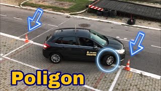 Auto škola - polaganje - poligon (novi video)