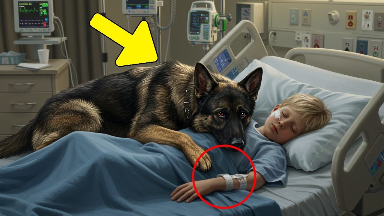 child was about to lose her life,but her faithful k9 german shepherd did what even medicine couldn
